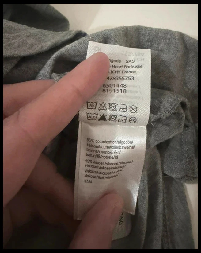 Camiseta de Mangas Longas Cinza Melange Etam "Feminina e Feminista" - Tamanho XS – photo 6